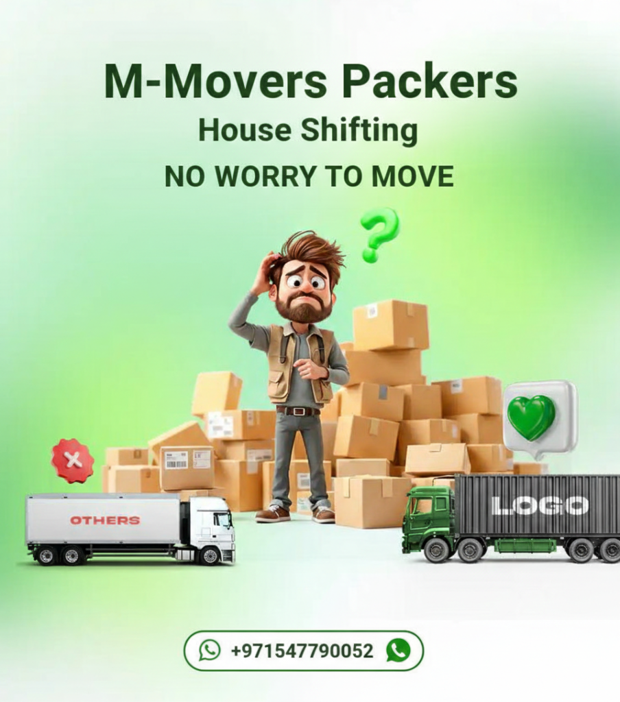 Movers Packers and House Shifting Services in Ajman